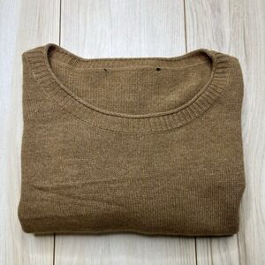 Jenni Kayne Womens Wool Cashmere Crewneck Sweater Medium Stretch Casual